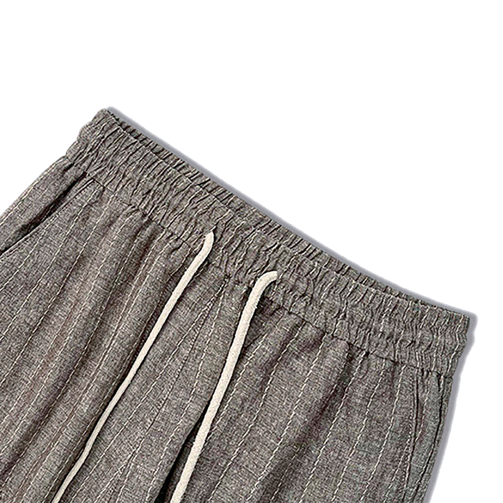 Calça Linho Listrada  F084