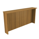 Painel Ripado Bancada para Cozinha 200 cm 100% MDF Freijó