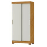Guarda-Roupa Solteiro 2 Portas de Correr 2 Gavetas Antares