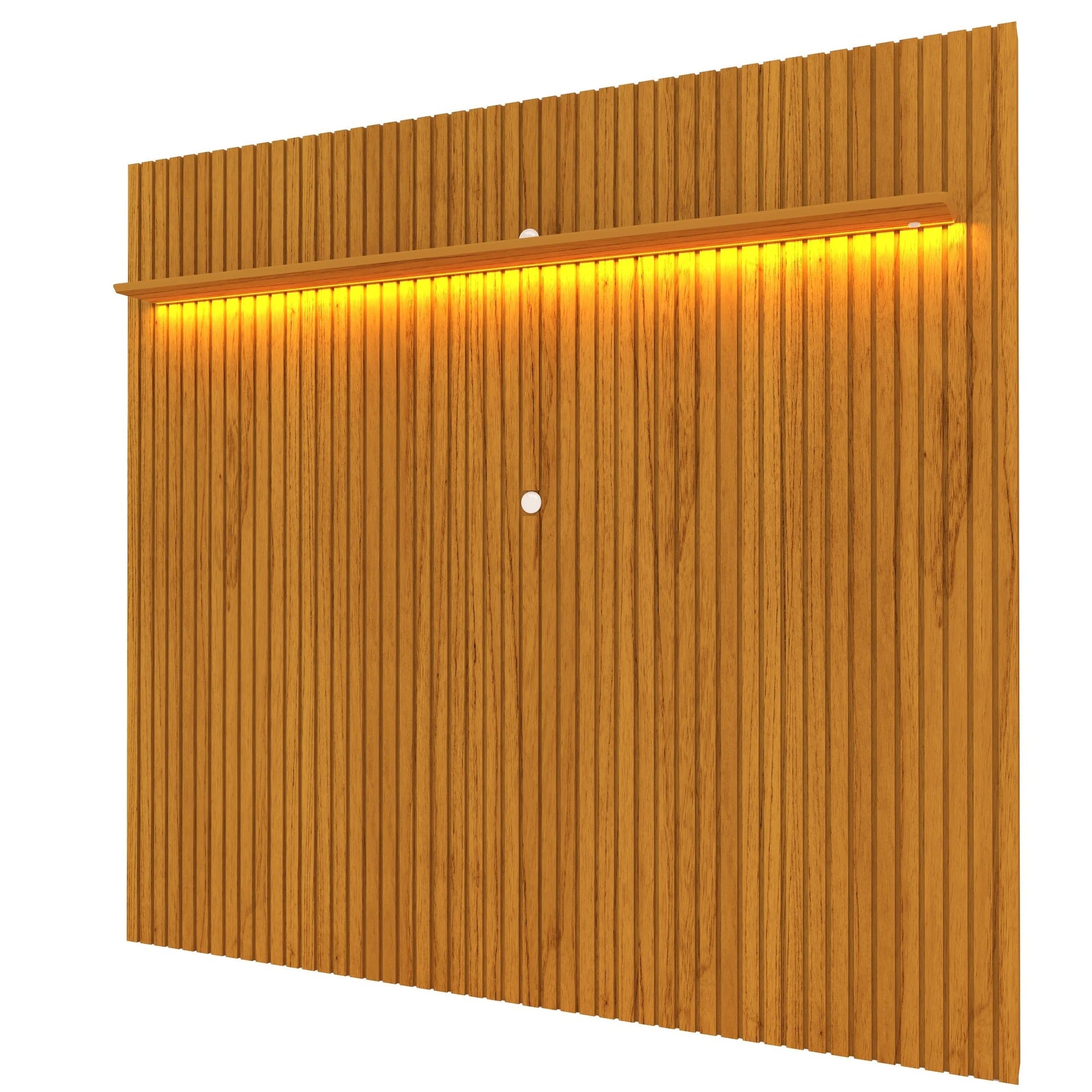 Painel para TV até 90" Ripado com LED 230 cm 100% MDF Nobre